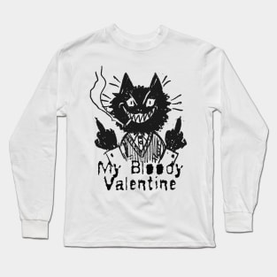 bloody valentine and the bad cat Long Sleeve T-Shirt